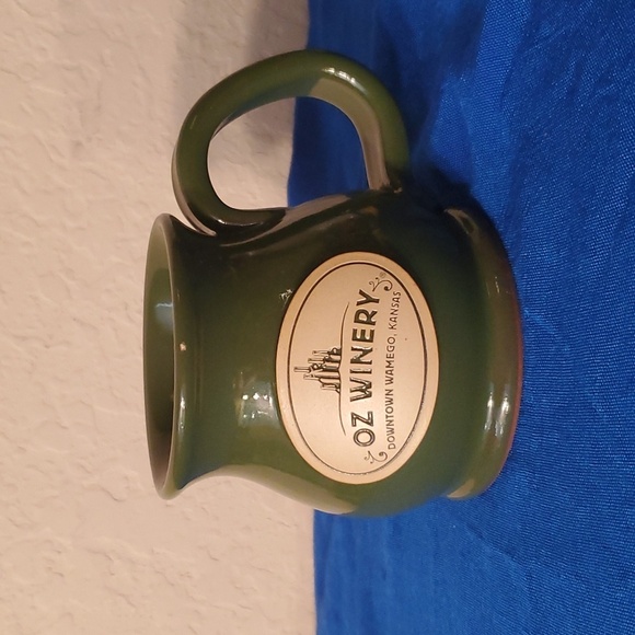 Other - Oz Winery clay pottery coffee mug tea cup Wamego, KS